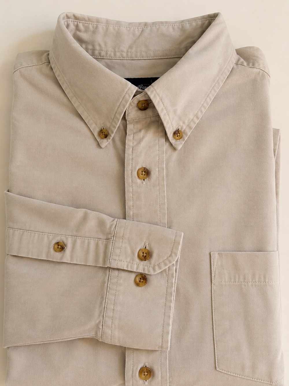 Eddie Bauer Men’s Button-Down Shirt – Size Large – 100% Cotton